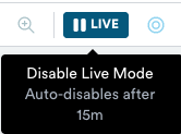 New Live Mode Icon