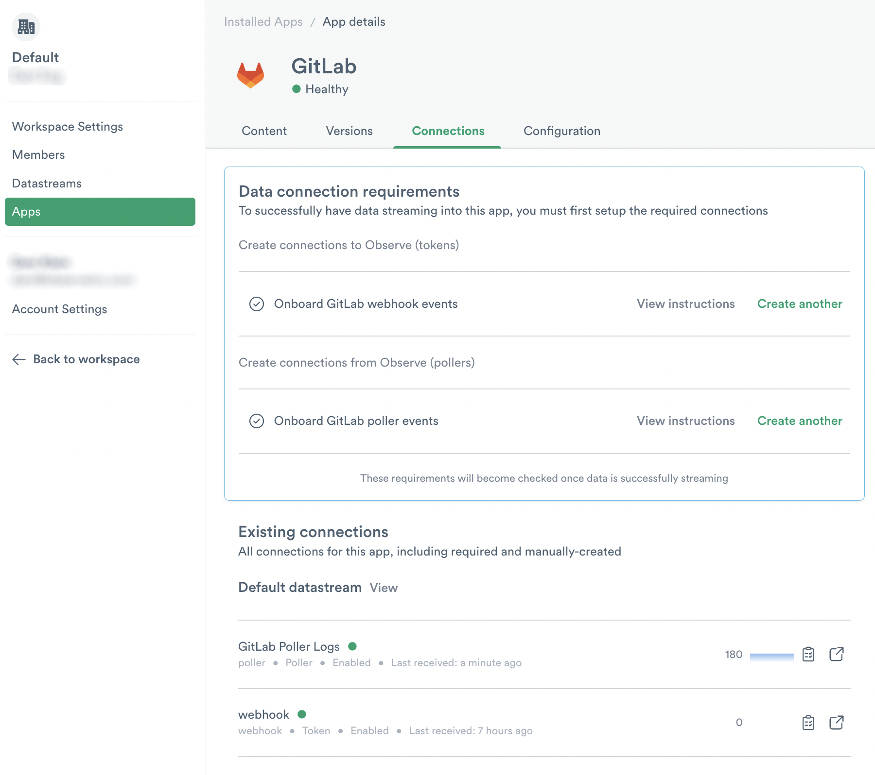 GitLab app installation page