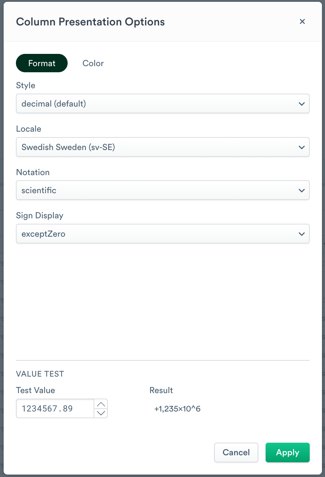 Conditional Format a Number