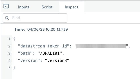 Displaying a Data Cell in the Inspect window