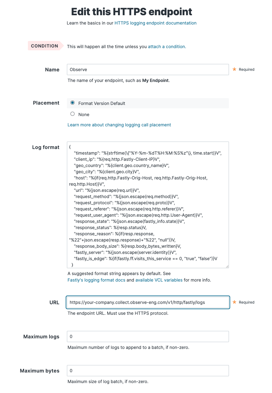 Fastly HTTPS endpoint config