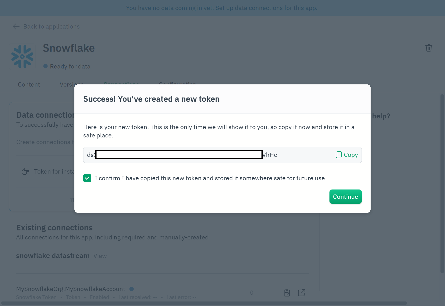 Observe For Snowflake - Install Integration in Observe