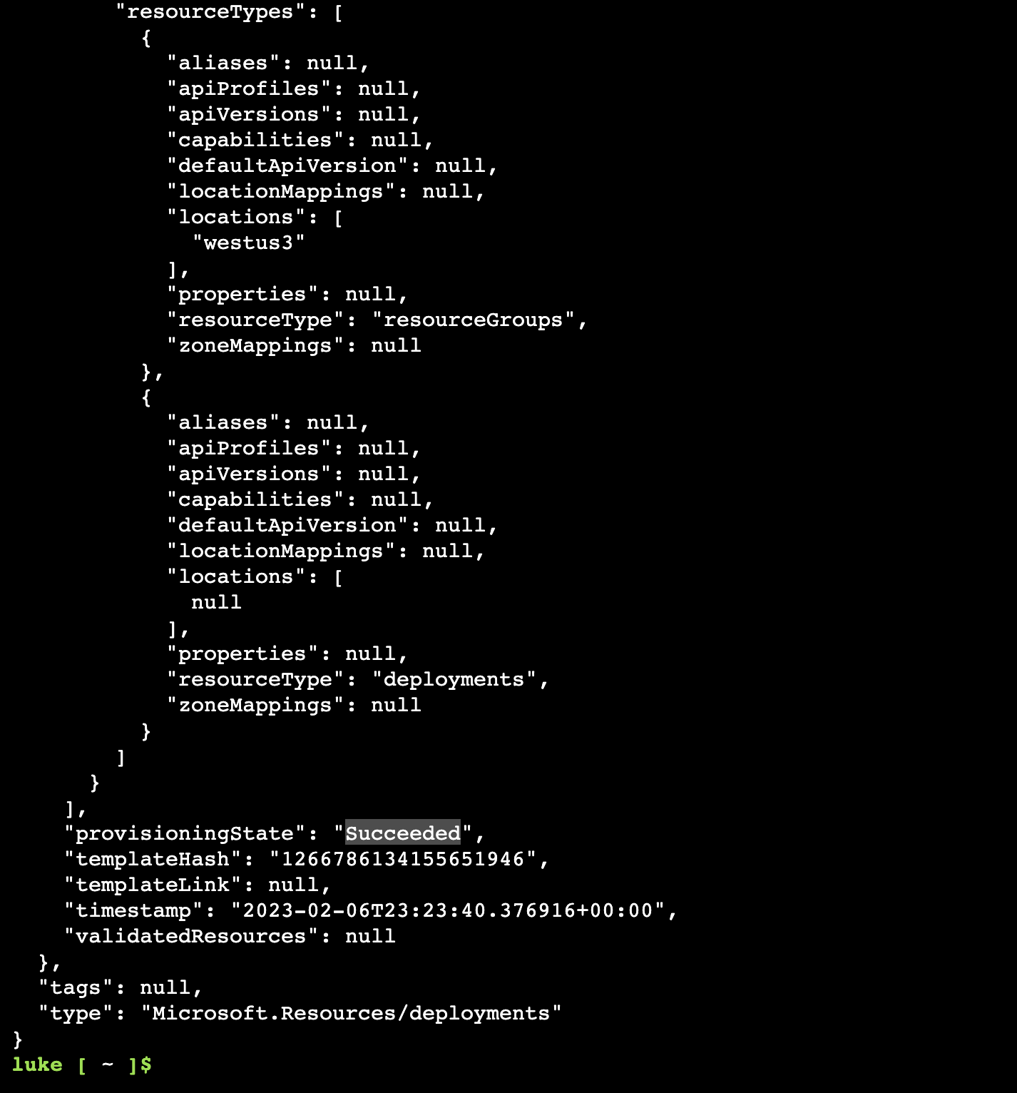 Successful Deployment