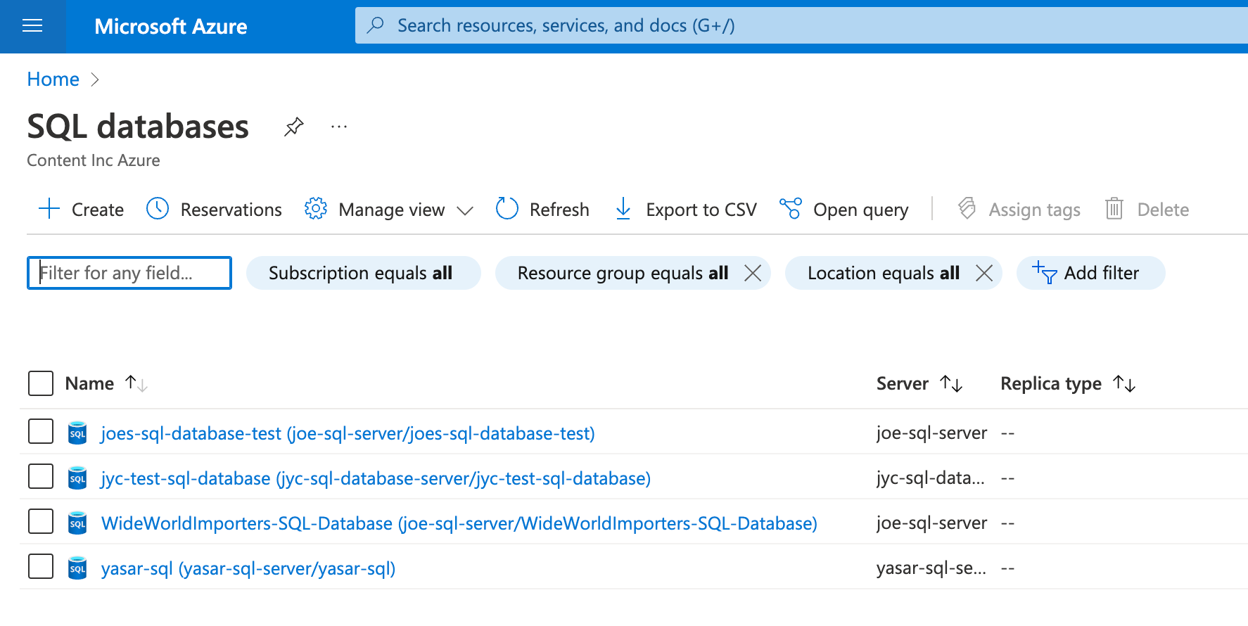 Search for Function App
