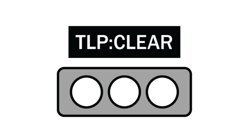 Traffic Light Protocol Clear Designation