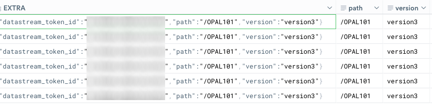 Filtering to one specific ingested log file data